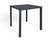 Tavolo da esterno 70×70 cm tavolo da giardino grigio antracite – Alan - TQ05-7.7AL