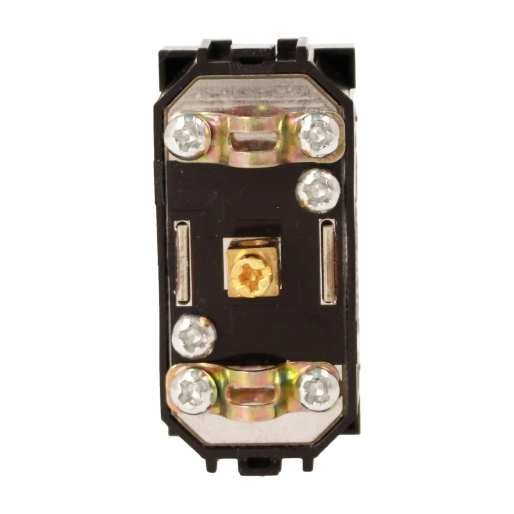 Connettore Presa TV Terminale Femmine MBL Nero 1M Compatibile Bticino Living International BLN2251