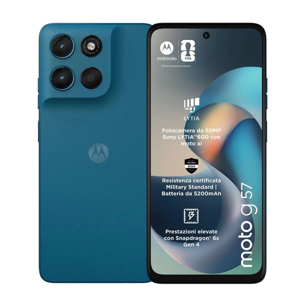 Motorola Moto G57 8+256GB 6.72" 5G Corsair Green ITA