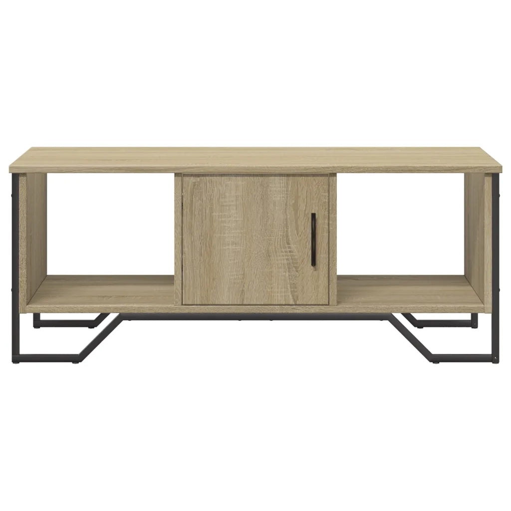 vidaXL Tavolino da Salotto Rovere Sonoma 100x51x40cm Legno Multistrato