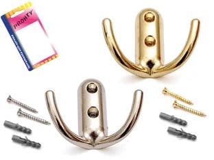 GANCI BIGANCIO IN BLISTER- - nichelato, in bl.1 pz. - 12 blister
