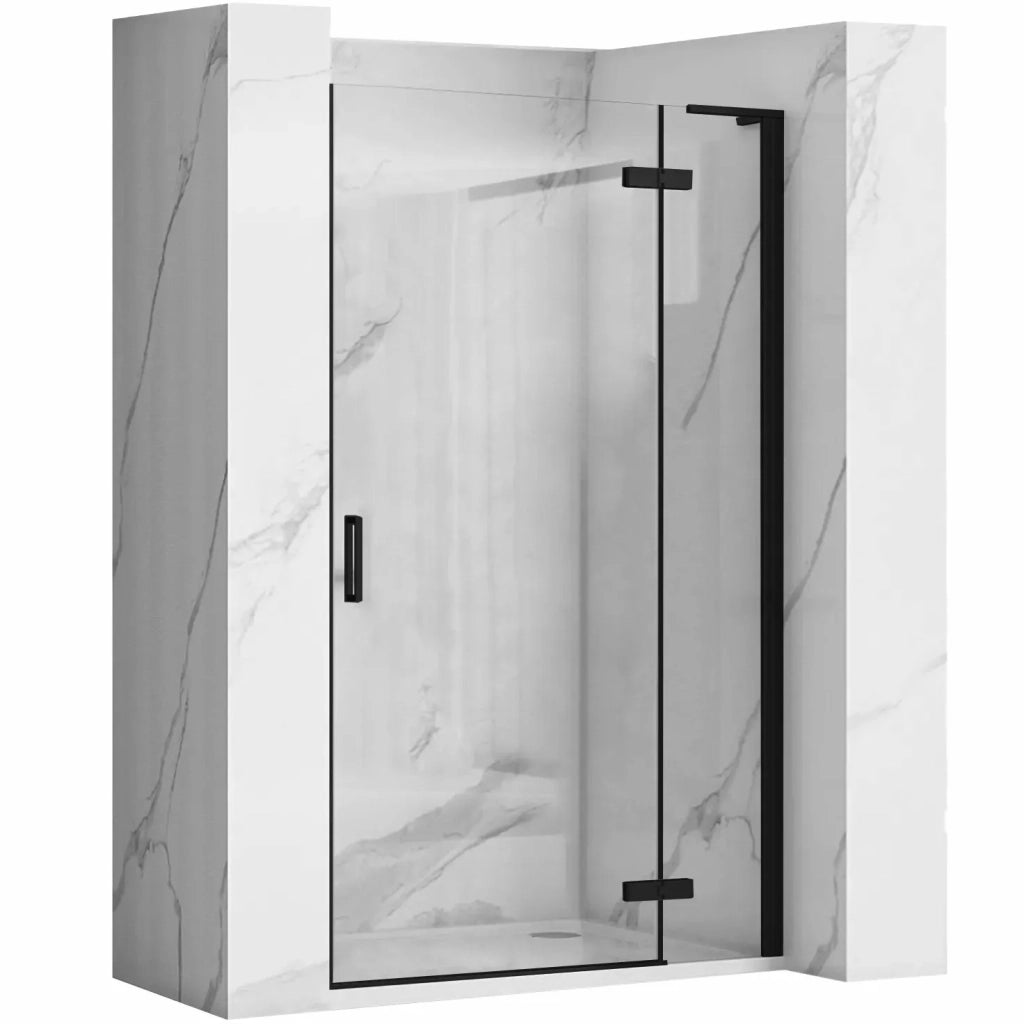 Porta Doccia Rea Hugo 90 Black