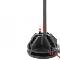 Recinto nero in metallo per cani, conigli, gatti e cuccioli 108 x 108 cm