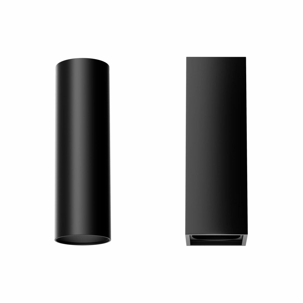 Nano Pulsar SQ Surface Nero Opaco - Faretto LED da Incasso 3,5W 30º, Temperatura Colore Selezionabile, Design Quadrato - Beneito & Faure