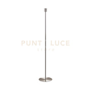 SET UP BASE PER LAMPADA DA TERRA 1 LUCE ATTACCO E27 NICKEL