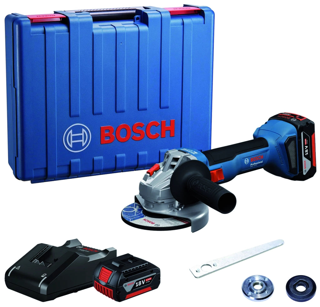 Bosch SMERIGLIATRICE ANGOLARE GWS 18V-8   2 BATT.4,0 AH
