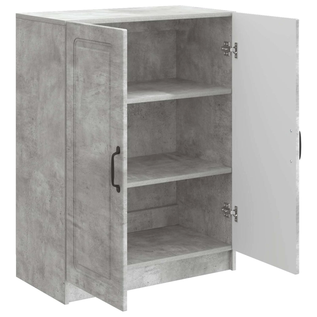 Credenza | Madia | Buffet da pranzo | Armadio da pranzo Grigio Cemento 66 x 34,5 x 87 cm Legno ingegnerizzato