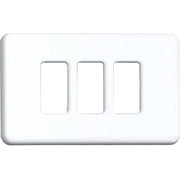 COPRINTERRUTTORE PLASTICA 3P BIANCO**- MINUMET- 2,0 pz