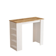 Tavolo da pranzo in legno "Setup" - 120 x 52 x 102 cm - Marrone