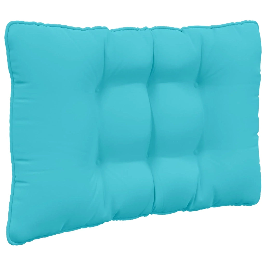 Cuscino per divano da esterno 3 pcs Turchese Poliestere