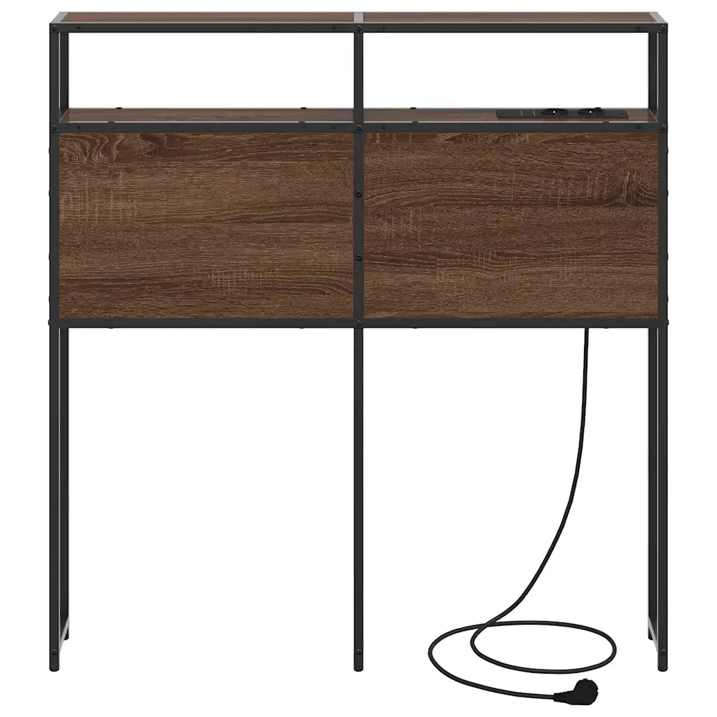 Testiera | Testata contenitore Rovere marrone Legno multistrato