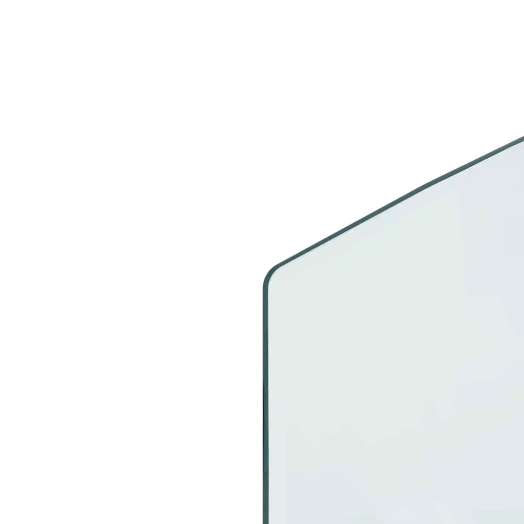 Piastra in vetro per camino Trasparente 120 x 60 cm Vetro CFW6652238