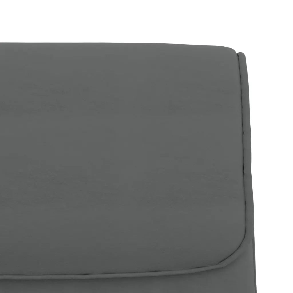 Panca Grigia 100x64x80 cm in Similpelle CFW8943769