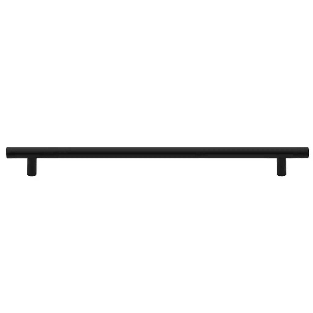 Maniglie per Mobili 5pz Nere 320mm in Acciaio Inox 155370