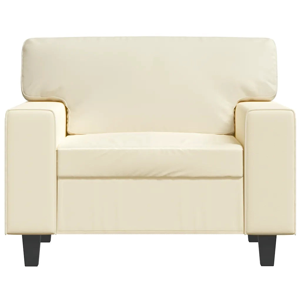 Poltrona Crema 60 cm in Similpelle 359408