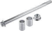 Sistema di supporto per ruote 230mm - Asse anteriore e posteriore - Lega di supporto in acciaio - Bushing da 25x22mm / 34x22mm - Diametro del dado M14 - Facile da installare - Asse