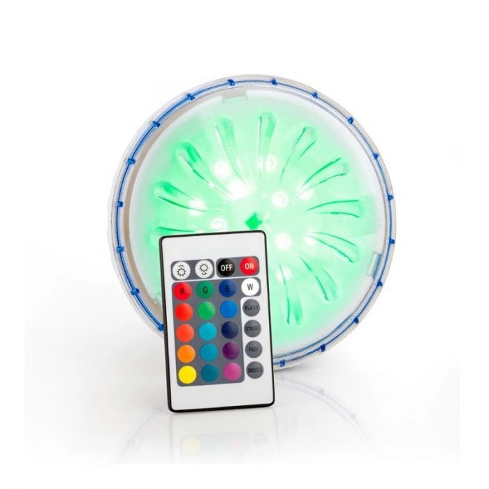 Faretto LED Multicolor Gre per piscina fuori terra con telecomando