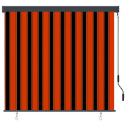 Tenda a rullo | Tenda avvolgibile Arancione e Marrone 180 x 250 cm