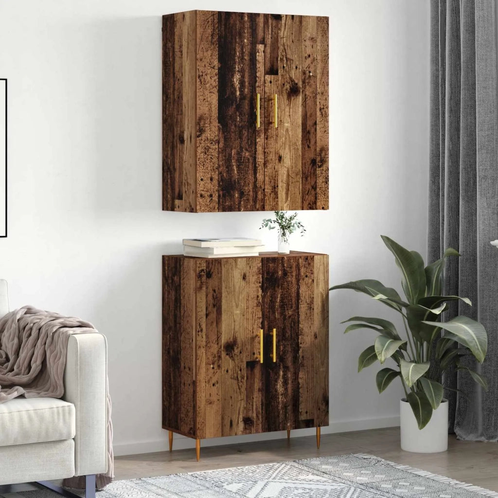Credenza Legno vecchio 69,5 x 34 x 180 cm Legno multistrato 3394578