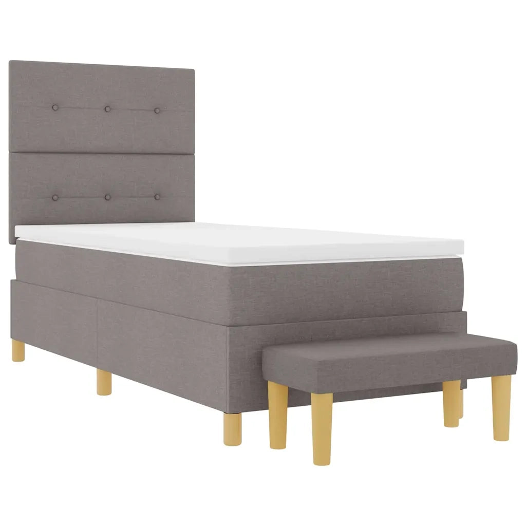 Letto a molle con materasso Talpa 90 x 200 cm Tessuto