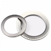 Borghi in Rostofissabili 40 pezzi - Acciaio Inossidabile - Anelli di Chiusura - Dischi di Sicurezza - Viti M8 x 13 mm - Durissimi e Corrosione-Resistenti