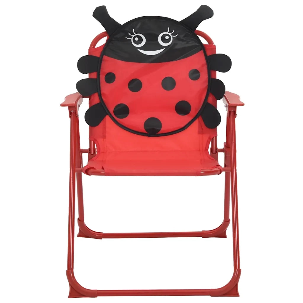 Set da Bistrot da Giardino per Bambini con Ombrellone Rosso cod mxl 41024