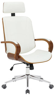 Sedia da ufficio Dayton Noce/bianco