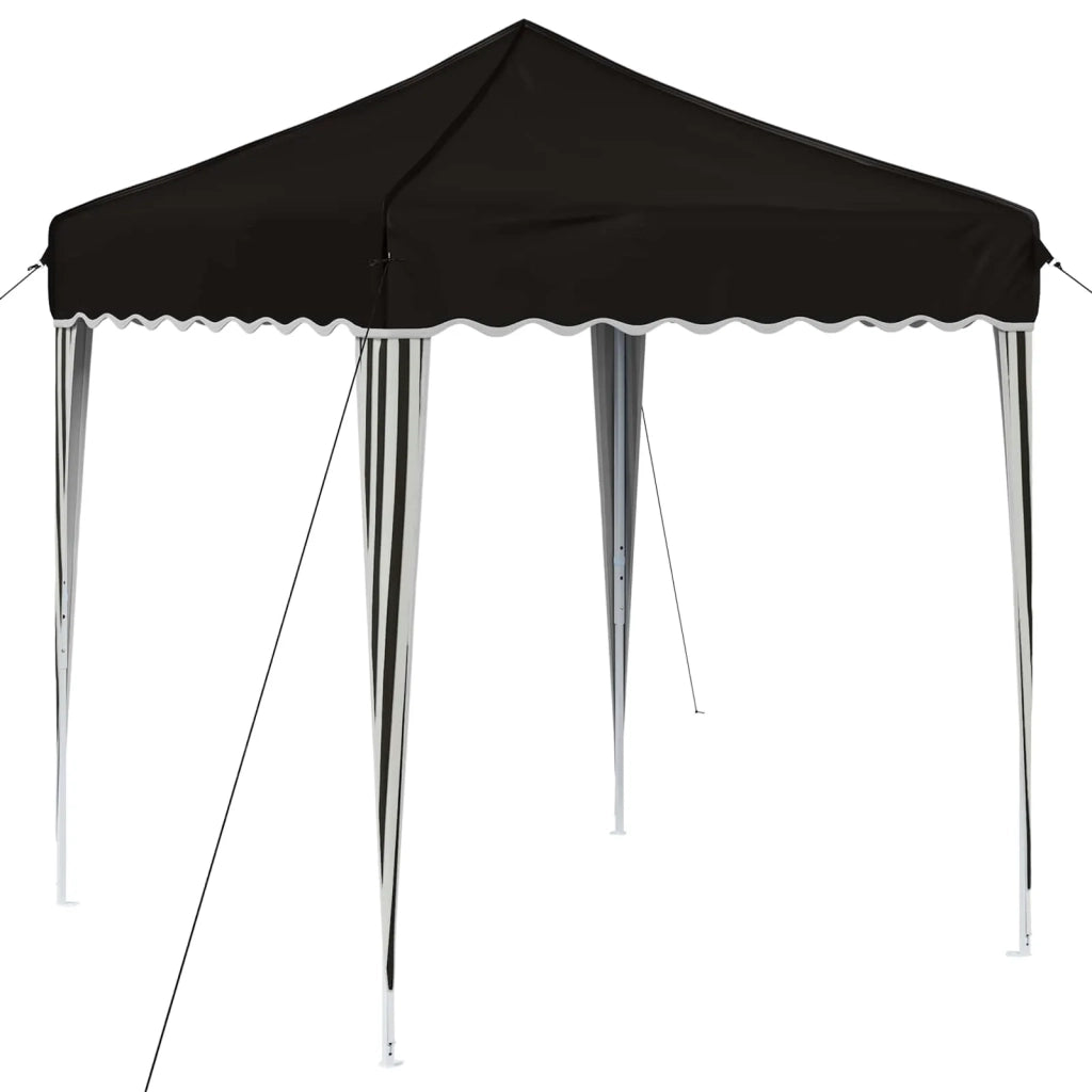 Tenda per feste a pop-up Nero 195 x 195 x 245 cm Tessuto Oxford 42019722