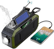 Radio a Batterie per Emergenze - Radio a Innesco - Radio di Emergenza - Radio a Innesco Solare