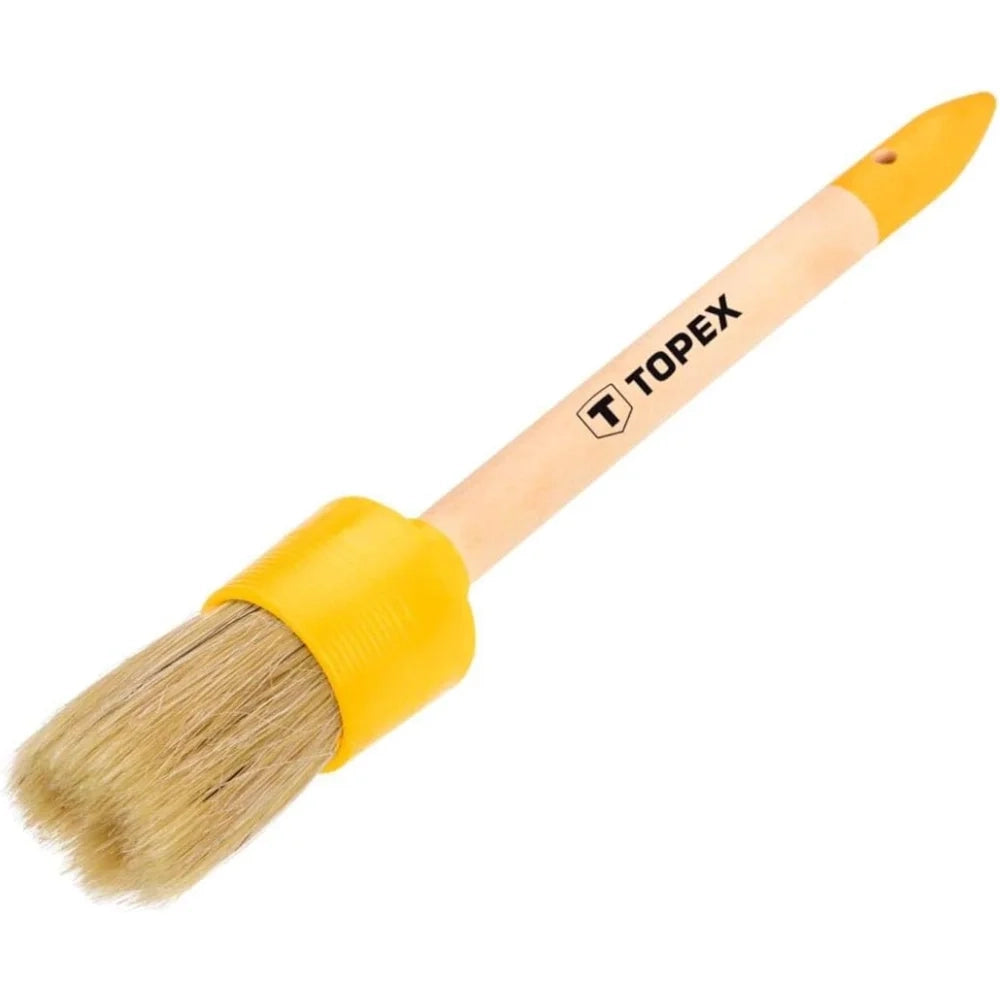 Topex 20b904 pennelli per vernic ici ad emulsione 10 misto manico