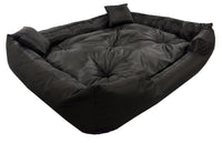 AIO FACTORY 100x75 cm ECCO Letto per cani impermeabile nero