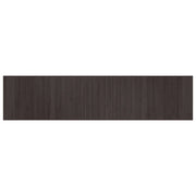 Tappeto del soggiorno | Tappeto Rettangolare Marrone Scuro 70x300 cm in Bamb¨´