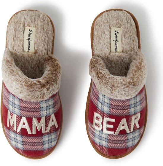 Pantofole per la mamma - Regalo per la mamma - Rosso Blu
