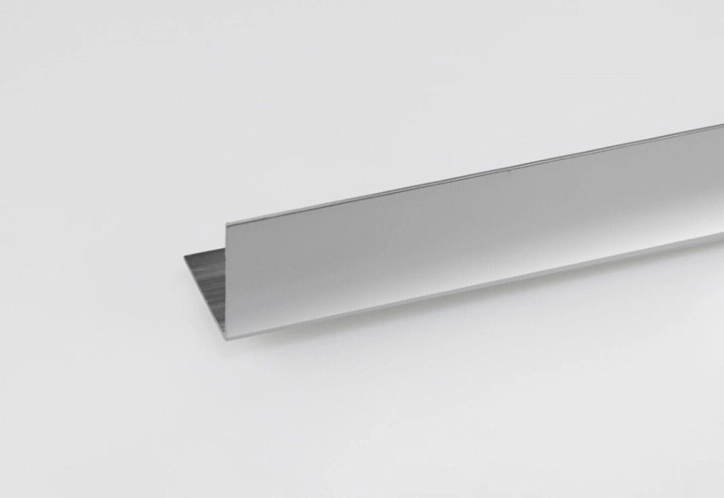 Profilo Angolare Da 2 Metro Alluminio Argento Brillante 15X15X1 - Arcansas