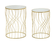 TAVOLINETTI LIGNE COPPIA CM � 38X55-33X50