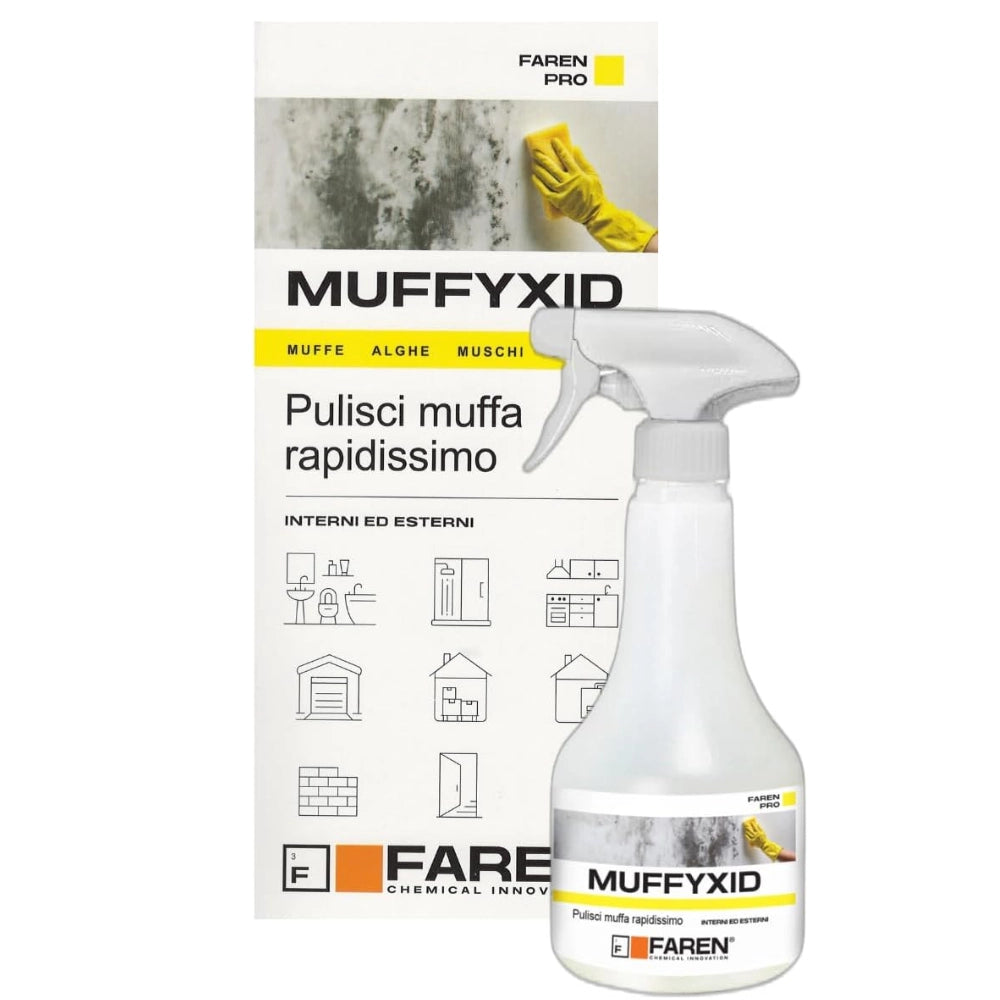 Rimuovi muffa 300 ml pulitore igienizzante per interni e esterni *** formato 500 ml, confezione 1