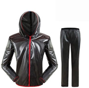 Regenjas Waterdicht - Poncho Leggero - Capuchon - Outdoor - Riciclabile - 50% Poliestere/TPU - Abbigliamento da Pioggia