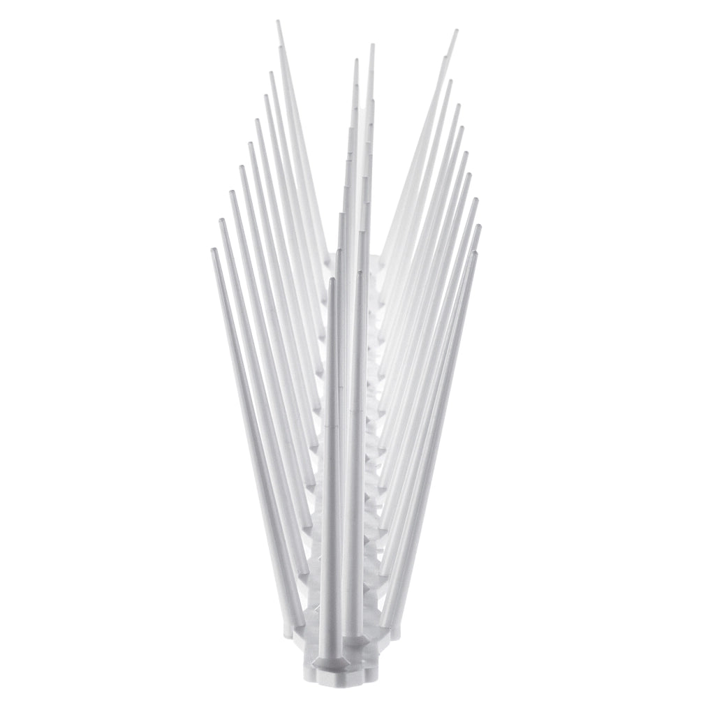 Punte dissuasive per uccelli KADAX in plastica, alte 48,5 cm, sicure.
