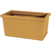 Vaso Fioriera decorativa classica tradizionale 40x22 H20 in polimero resistente impruneta per piante per giardini e terrazze - Made in Italy - Monacis