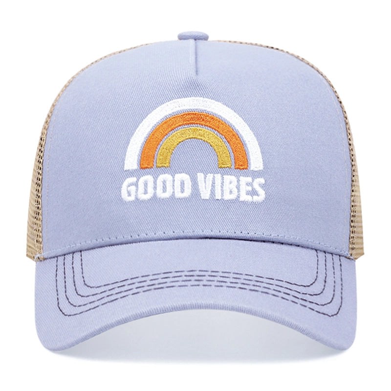 Cappellino da baseball GOOD VIBES blu