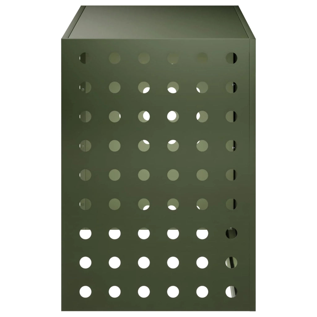 Copertura per condizionatore d'aria Verde Oliva Acciaio 8014132