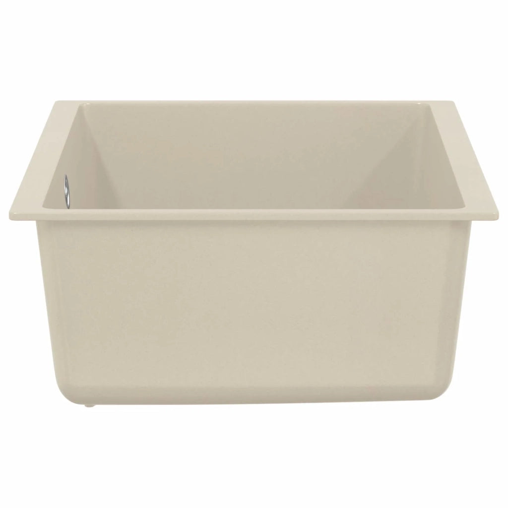 Lavello Beige 530 x 460 mm 80% Quarzo e 20% Resina 42028426