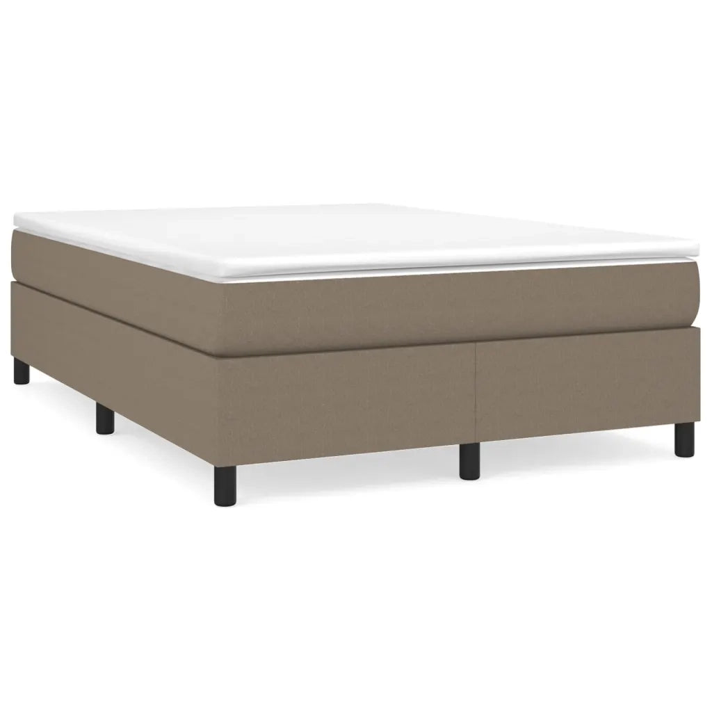 Giroletto a Molle con Materasso Tortora 140x200 cm in Tessuto cod mxl 35106