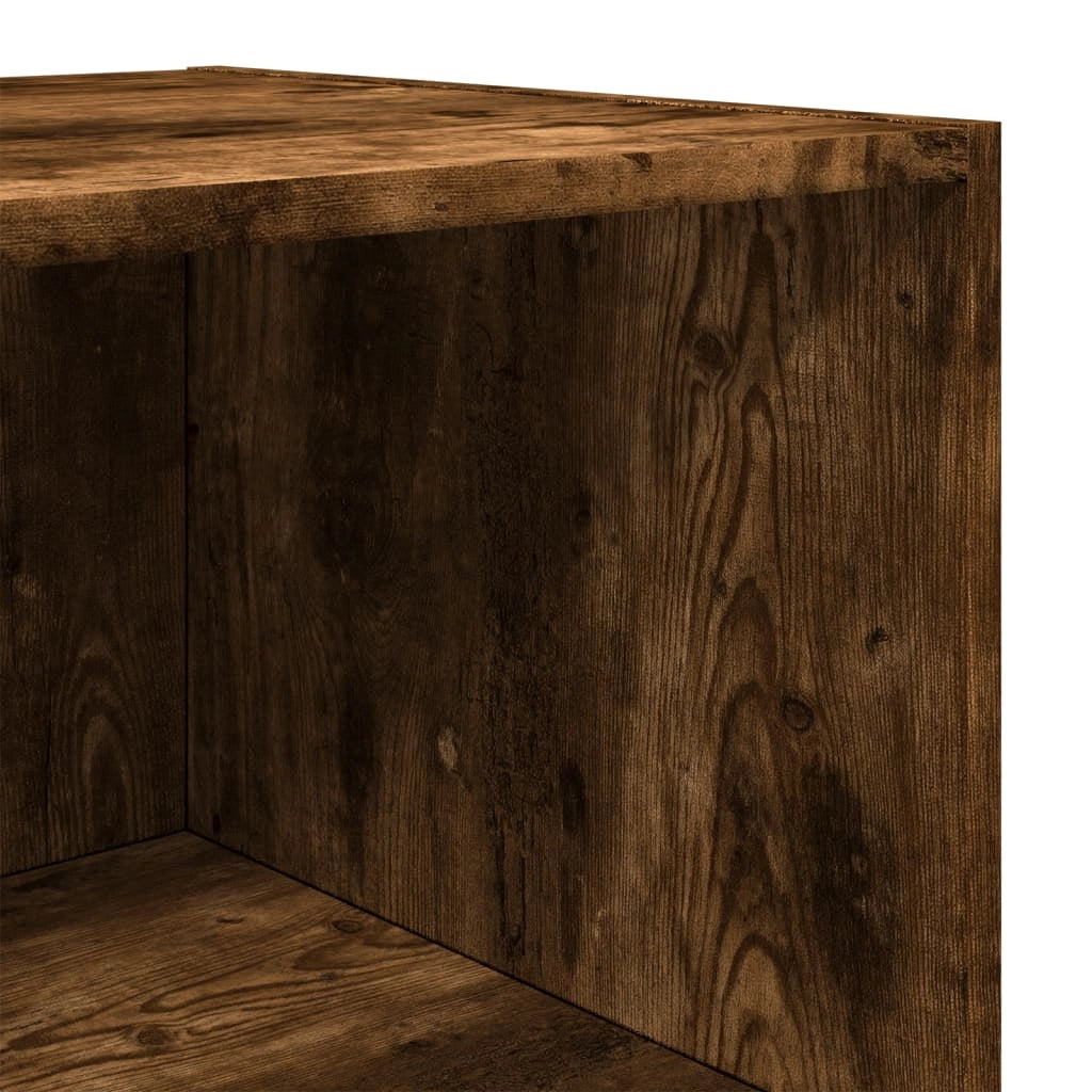 Buffet credenza cassettiera mobiletto mobile contenitore organizer cucina soggiorno salotto alto 50 x 41 x 185 cm legno ingegnerizzato marrone 02_0033365