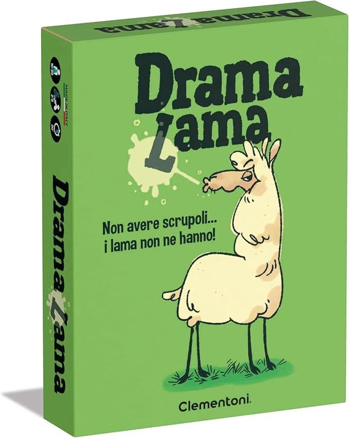 Drama Lama - Carte Da Gioco per Adulti e Bambini, Gioco Da Tavoloi, Divertimento Per Famiglie, 2-6 Giocatori, Gioco Di S