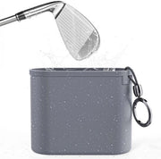 Zak di pulizia per mazze e palline da golf - Clip rimovibile, pulitore per mazze da golf in silicone per pulire i solchi - Pulitore per palline da golf per pulizia facile - Accessori per borse da golf