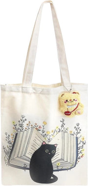 Borsa per Gatti - Taschino Opvougable - Borsa in Juta - Borsa a Mano in Canapa - 40 x 30 cm