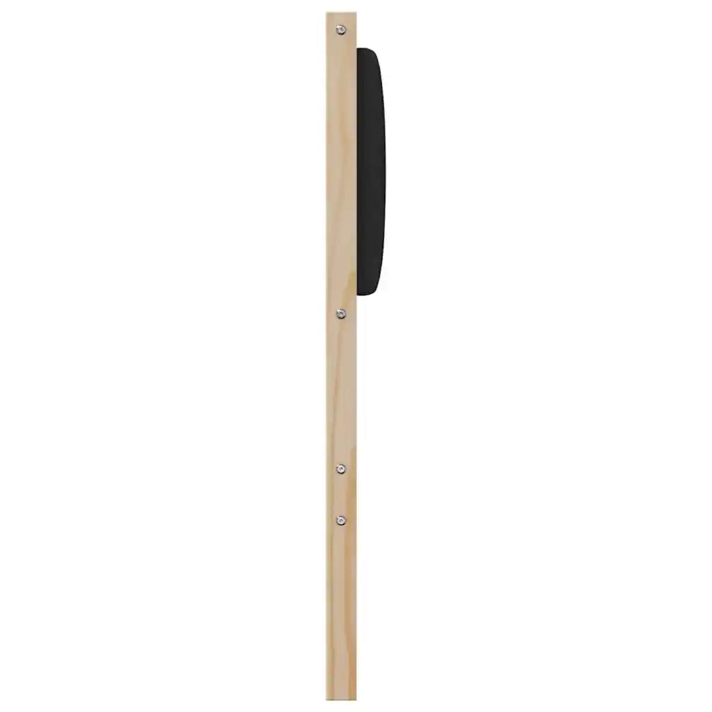 Testiera Altro-Testiera con Cuscini Marrone 100 cm Legno di pino massello 474081