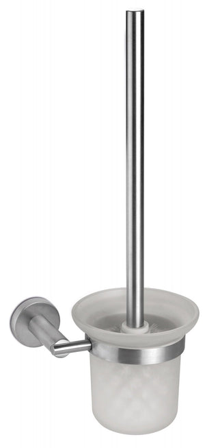 Porta Scopino da Parete in Acciaio Inox Satinato Nilo