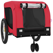Rimorchio/carrello per animali domestici rosso 02_0044374